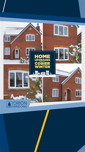 Keep the warmth in and the cold out this winter with brand-new, energy-efficient windows and doors from Orion Windows. Discover our extensive range of products and request your FREE quote today. | Orion Windows | Facebook