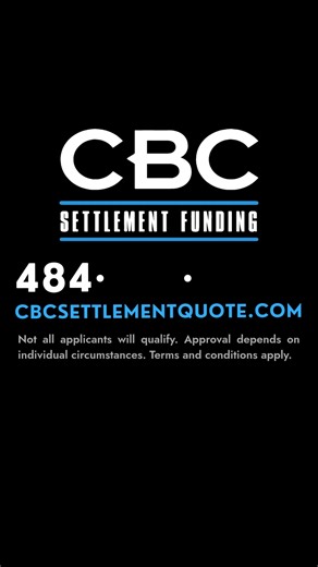 Need cash now from your structured settlement? We’ll turn your future payments into immediate funds—fast, easy, and at a competitive rate. | CBC Settlement Funding