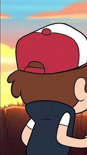 Mabel's first kiss was pretty magical 🧜‍♂️ GravityFalls DisneyChannelAnimation