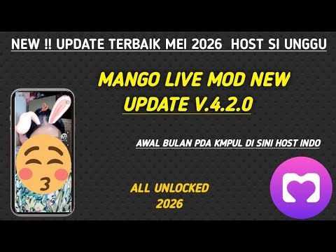 🔴APLIKASI LIVE STREAMING BAR BAR 2026 HOST INDO ~ MANGO LIVE MOD NEW UPDATE V.4.2.0 ALL UNLOCKED