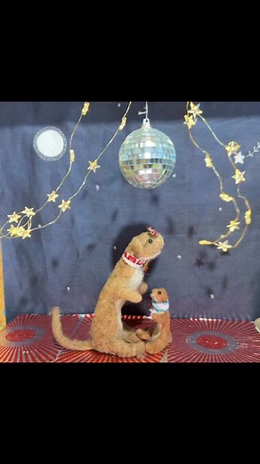 Hurrah it is Wednesday and the weasels are dancing. Today a bit of Pet shop boys and it’s a sin. Dance like a weasel you know you want to! #weaselwednesday | Celestine and the Hare