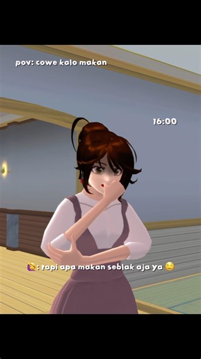 ujung-ujungnya beli seblak 🤤 | meme sakura school simulator | #sakuraschoolsimulator