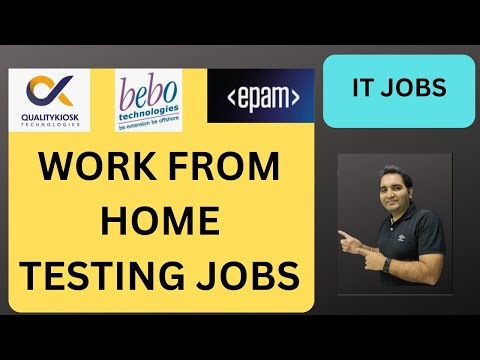 WFH Testing Jobs | Manual Testing| QA Jobs| Rd Automation Learning