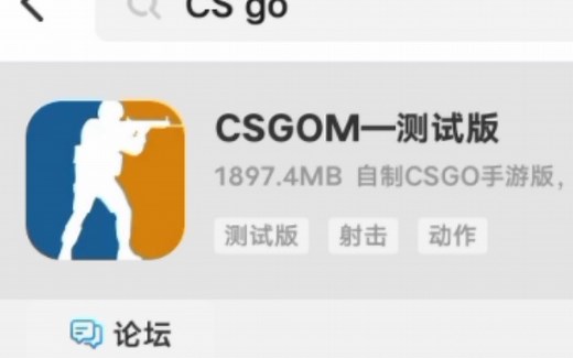 CSGO .手游下载教程