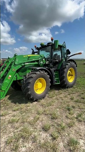 John Deere 6R Tractor and 660R Loader Walkaround #johndeere #farmequipment