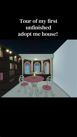 Adopt me apartment glitch build | #adoptme #game #tiktokviral #house #diy