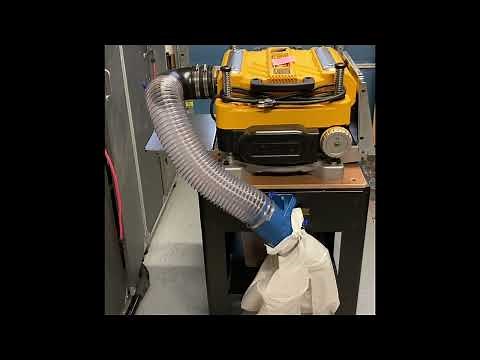 Simple Dewalt 734 735 Planer Dust Collection