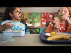 Lysol HERE For Healthy Schools | "HERE at the lunch table"