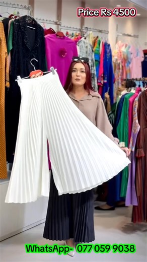 Athena Pleated wide leg pants Price Rs 4500 Pre orders only | Athena