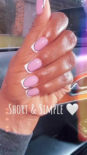 for the short girlies 🤍 #fyp #shortnailsideas #nailart #nailinspo #nailtok
