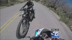 Man captures terrifying motorcycle crash on GoPro camera mounted to helmet