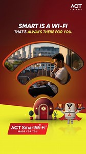 Smart is Wi-Fi that keeps pace with your life. #ACTSmartWiFi #MadeForYou | ACT Fibernet