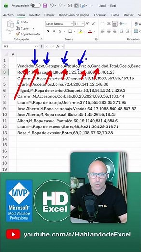 🤯 Split a cell into columns using Split Text in Excel