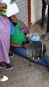 The lady was actually getting change for the shot Man,Says his name is Ali. #foryou | SSTV Kenya