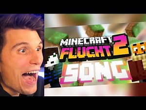 Paluten REAGIERT auf den Minecraft FLUCHT 2 Song