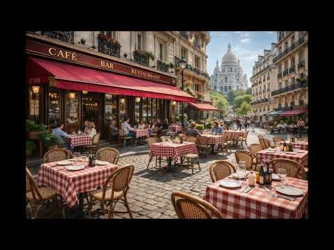 Music for a Parisian Cafe | French Jazz, Accordion & Relaxing Café Ambience