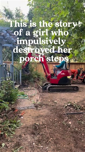 Making progress on this fixer upper one project at a time #brick #patio #diy #steps #womenwhodiy | The Avery Cottage