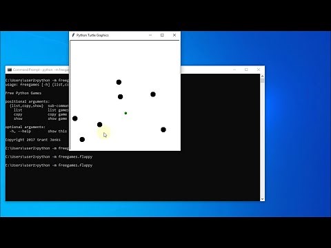 Python FREEGAMES module || Installation and setup || Python GUI games