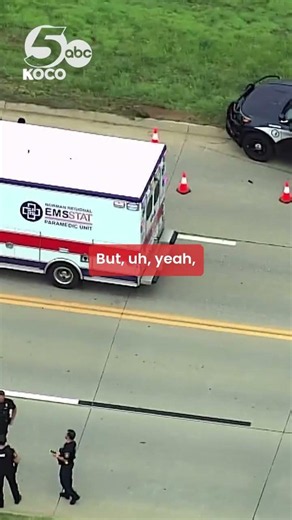 Suspect dead after Moore police chase ends with TVI, shots fired near I-35 in Norman