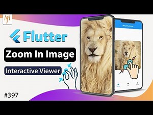 Flutter Tutorial - How To Pinch To Zoom An Image | The Right Way | Zoom In/Out Images