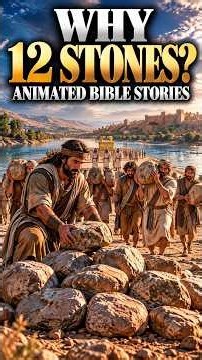 The 12 Stones of the Jordan River | Joshua 4 Bible Study for Beginners