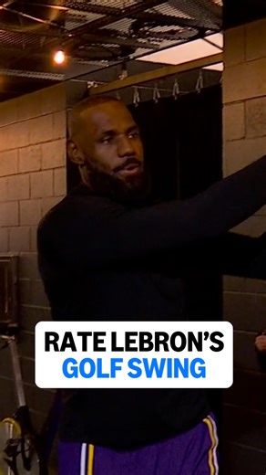 Prime Video Sport AUNZ | Nothing better than shadow golfing 😂🏌️ #LeBronJames #NBA #lakers #NBACup | Instagram