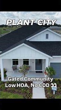🚨One of Plant City's newest gated communities just opened, and this home deserves a look.