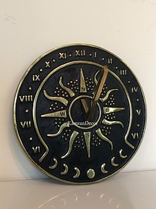 Brass Garden Sundial 8” Inches Decorative Sundial Gift for Indoor & Outdoor Decor - Etsy Canada