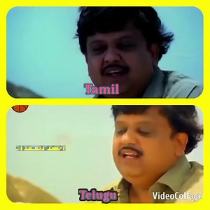 🌈 Mannil intha kaadhalandri Song in 2 Languages 🎦 | Multilingual Tamil Telugu | #Shorts #viral #spb