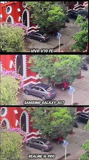 Samsung Galaxy A57 vs Vivo V70 Fe vs Realme 16 Pro Photography Test Camera zoom test 100x best phone