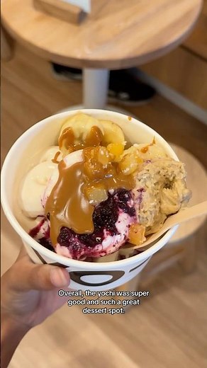 yochi vlog! 10/10 so yummy 😛 #yochi #foodblog #singapore #dessert #reviews