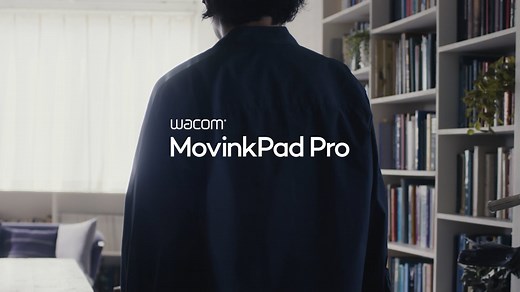 Wacom MovinkPad Pro 14 - professional portable pen tablet with brilliant OLED display