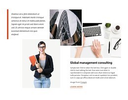 Global consulting - Website Template by Nicepage
