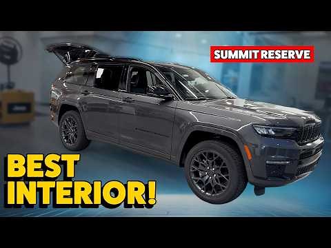 Inside the 2025 Jeep Grand Cherokee L Summit Reserve | You Won't Believe this Interior!