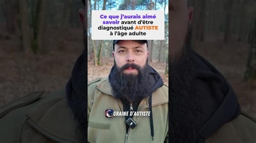 Si j’avais su ça avant d’être diagnostiqué autiste à l’âge adulte ça aurait tout changé #autisme | Damien Allemand