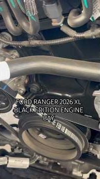FORD RANGER ENGINE BAY #automobile #fordranger2026 #fordrangerxl #ford #cars #automotive