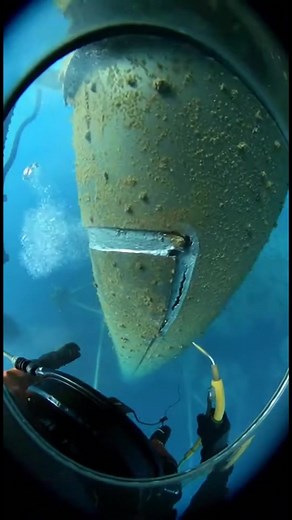 POV: Deep-sea welding at 200 feet — pressure, sparks, and pure focus. | POV Universe
