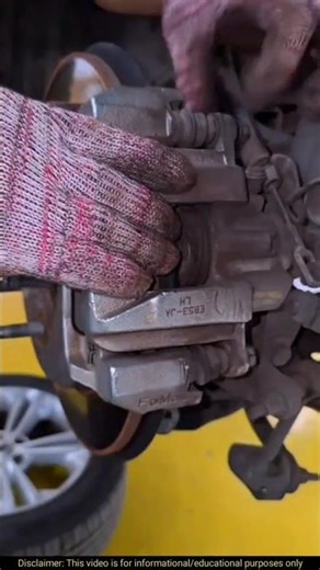 Ford Taurus Rear Brake Pads Noise Fixed | Complete Guide #shortsfeed #mechanic #carmaintenance