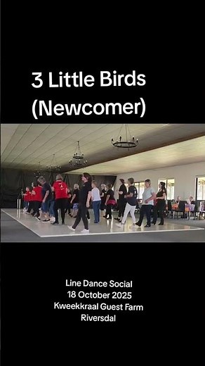 Line Dance Social: 3 Little Birds (Newcomer)