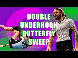 No Gi Essential - Double Underhook Butterfly Guard Sweep