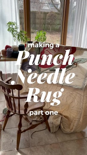 Creating a Punch Needle Rug: Behind the Scenes Part 1