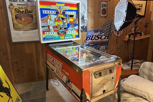 No Reserve: Bally Night Rider Pinball Machine