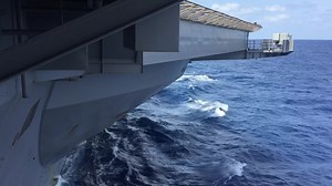 7.3K views · 345 reactions | Is there a more peaceful sound than a ship sailing through the ocean? | Flight Deck Life | Facebook