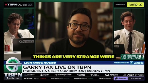 Garry Tan is such a rat, he’s always been the perfect pawn. He’s doing this whole lines of code game to help the ponzi continue.I hold no malice towards the TBPN guys directly but if it took the OpenAI acquisition for you to think SV media is controlled, you’re dumb as a rock.