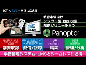 講義収録配信ソリューション Panopto