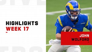 John Wolford's best plays from his playoff-clinching NFL debut | Week 17