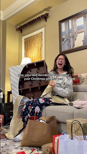 pov: your dad hand made your christmas gift 🎁🎄 #Christmas #dad #christmasgifts