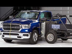 2019 Ram 1500 Quad Cab side IIHS crash test