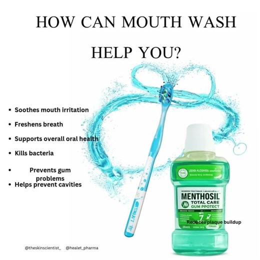 7 Amazing Benefits of Mouthwash for Teeth & Gums #healetpharma