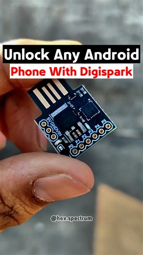 Lucky Soni on Instagram: "Link In Bio @hex.spectrum Ever wondered how hackers unlock phones? Using Digispark ATtiny85, you can brute-force numeric screen locks and gain access within minutes! This technique is for educational and security research purposes only, showing how vulnerable PIN-based locks can be! 🔥 Looking for hacking gadgets? Get the best tools at hackwarden.in 🛒: ✅ HackRF ✅ Flipper Zero ✅ Proxmark 3 ✅ Raspberry Pi Zero W ✅ Raspberry Pi Pico W ✅ BW16 Wi-Fi Module ✅ M5Stick C Plus 